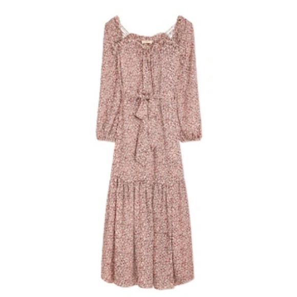 TORY BURCH PRINTED GEORGETTE MAXI DRESS - Picture 3 of 11